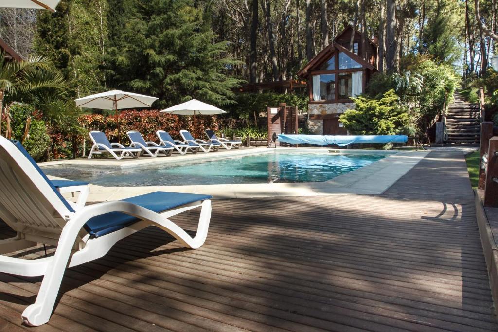 Cabanas Del Bosque Balneario Mar Azul Luaran gambar